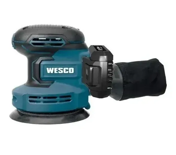 Lixadeira Roto Orbital 18v Wesco Sem Bateria Ws2302.9 Cor Azul Frequência 60 Hz