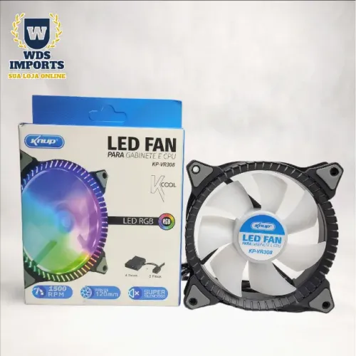 Cooler Fan Led Rgb Para Gabinete