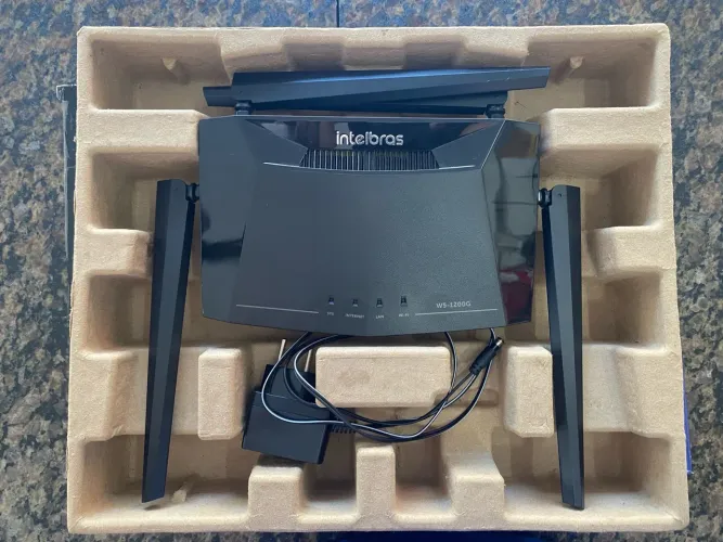 ROTEADOR DUAL BAND WIFI W5 4 ANTENAS 