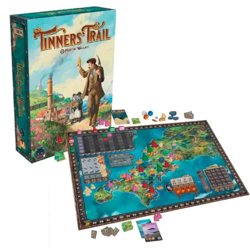 Tinners Trail - Jogo de Tabuleiro Galapagos