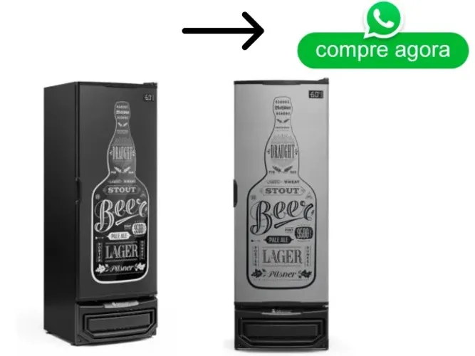 Cervejeira 410 Litros Gelopar Porta Cega 127/220v