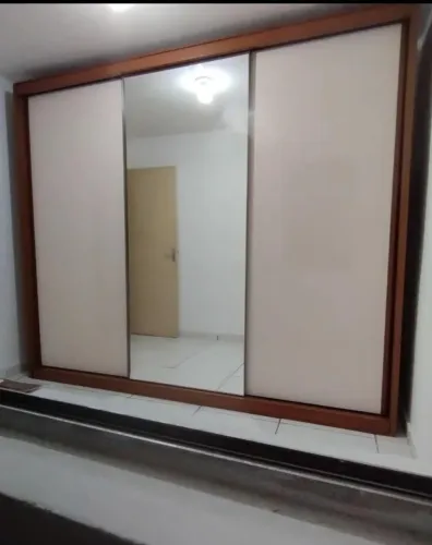 PROMOÇÃO Guarda Roupa 3 Portas 1 C Espelho Vogue Bom Pastor 272CM (Novo Direto da Fábrica)