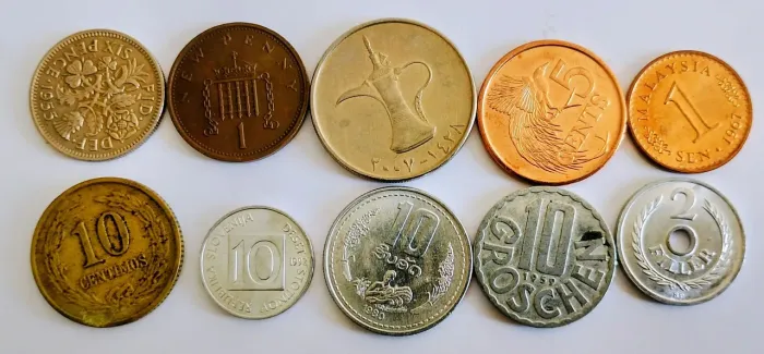 10 moedas do mundo antigas 