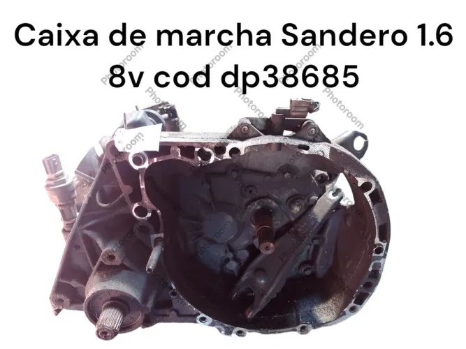 Caixa de marcha Sandero 1.6 8v cod dp38685