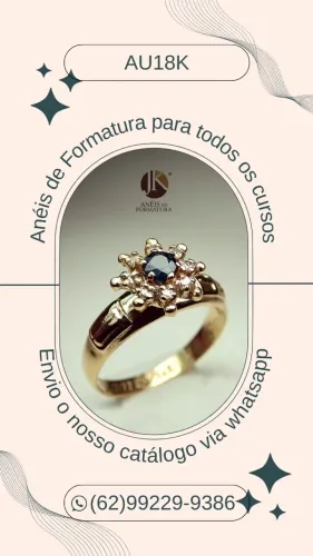 Anéis de Formatura para os formandos