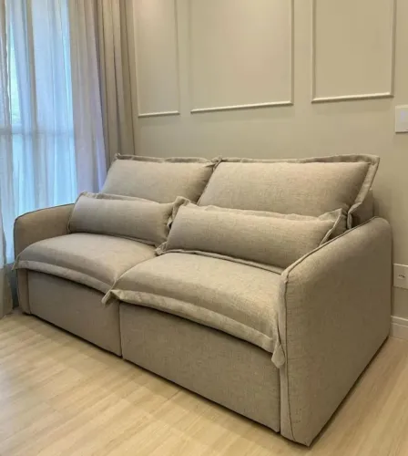 Sofá 2 Lugares Confortável - Design Moderno