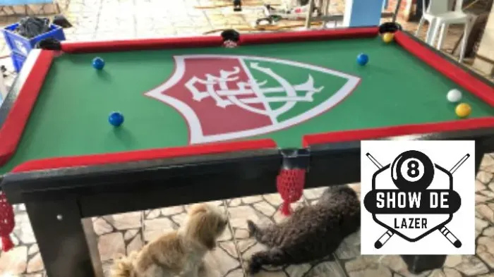 Sinuca Tipo Bilhar Personalizada Fluminense Escudo 