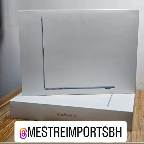 MACBOOK AIR M4 16 DE RAM 256 GB 13POL (NOVO) LACRADO LOJA FISICA + ENTREGA GRATIS 