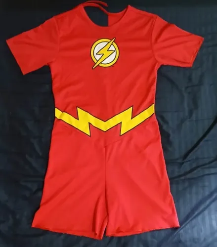 Fantasia The Flash Curta Infantil até 8 anos