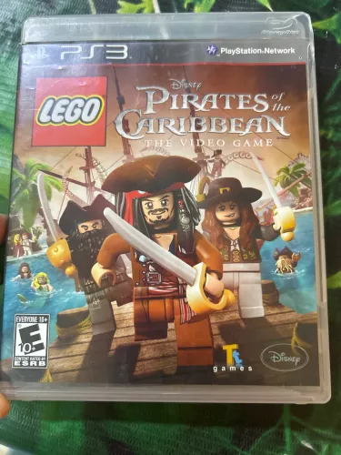 Jogo Lego piratas do Caribe PS3