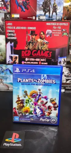 Plants VS Zombies Batalha POr Neighborville PS4