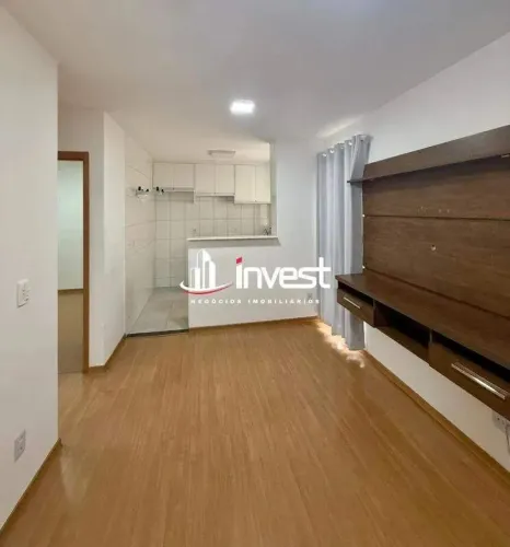 Apartamento à Venda - Condomínio Águas Cristalinas - Guanabara, com 2 quartos, elevador e