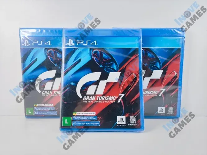 Gran Turismo 7 de PS4 Original Novo e Lacrado | Aceito Cartão!!!