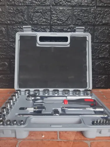 Kit Soquete Estriados 31 Peças