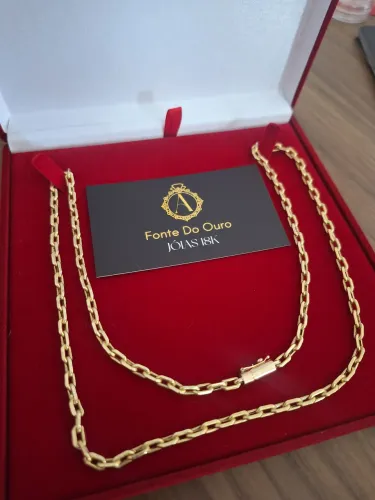 Corrente de ouro 18k 750