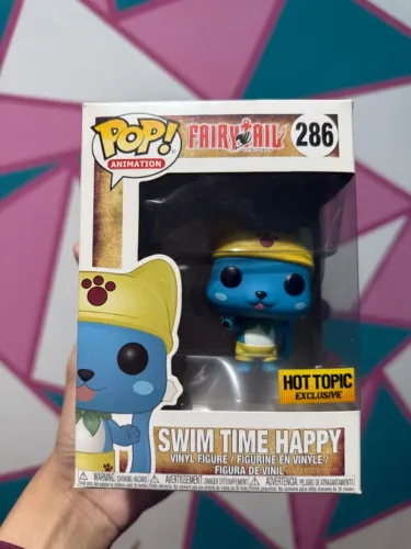 Funko Pop Happy Hot Topi Fairy Tail NOVO