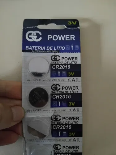 Bateria de Litio CR2016 - Power