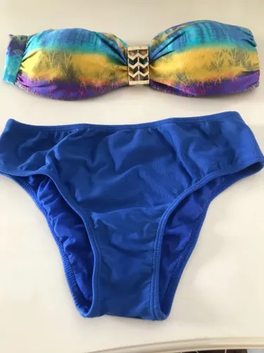 Conjunto Biquini Top com Fivela da Blue Beach