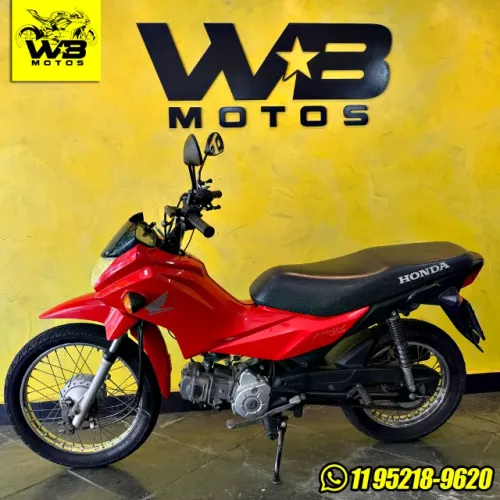 Honda Pop 110i ano 2022 Vermelha Conservada