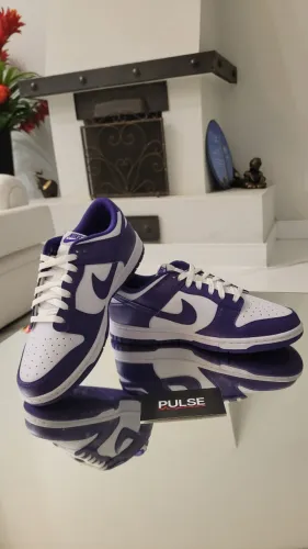 Nike Dunk Low Championship Court Purple - tamanho 40BR, original