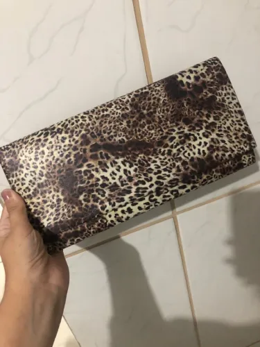 Carteira animal print NOVA