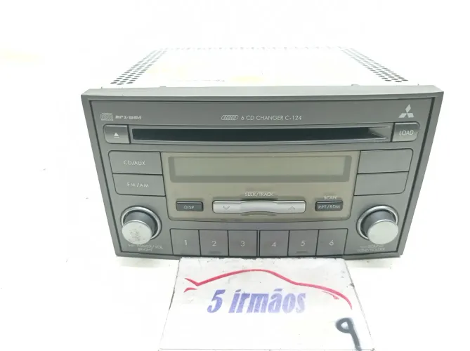 Rádio Cd Player Mitsubishi Airtrek 2.4 2005 / 2006 Ca540487