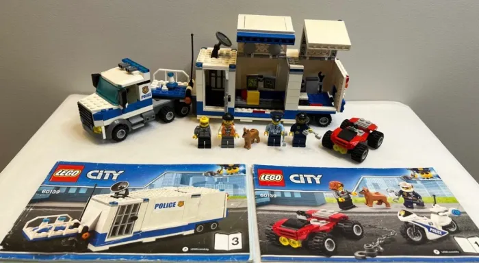 Lego city caminhão de polícia 