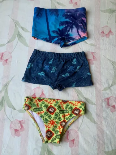 Lote de sunga infantil 