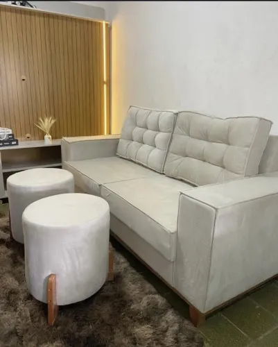 Sofá de luxo retrô (PROMOÇÃO) varias cores