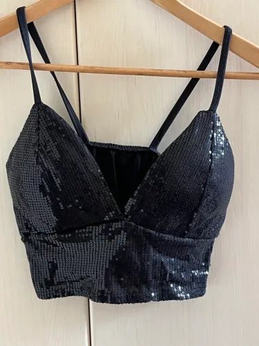 Cropped Preto
