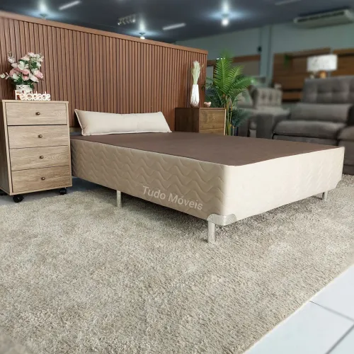 BASE BOX SOMMIER ORTOBOM CAMURÇA 1.38X1.88M