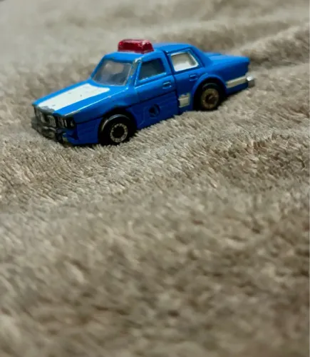 Miniatura Carrinho Policia Transformers Antigo