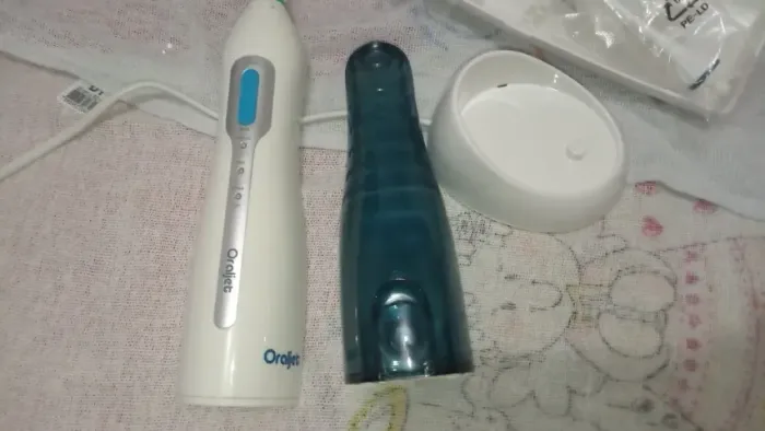 Irrigador Oral Oraljet Portátil Sem Fio Water Flosser OJ750 Bivolt (100-240 Volts