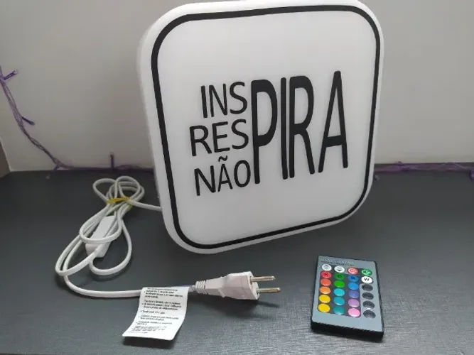 Luminária Cubo Zen RGB 16 cores