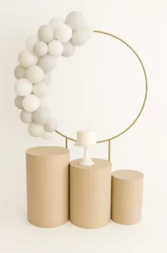 CILINDRO E ARCO DECORATIVO R$150