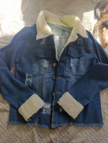 jaqueta jeans feminina
