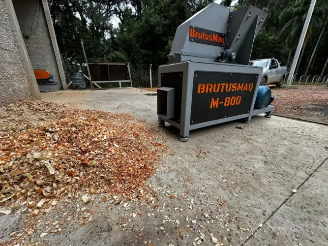 Máquina de fazer Maravalha de sobras de madeiras 
