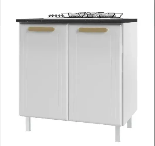 Balcão de Aço para Cooktop 5B - Entrega e Monta