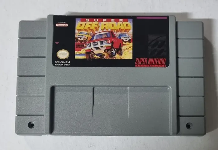Fitas de Super Nintendo Snes  - Super Off Road