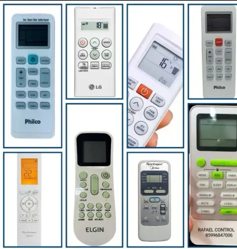 Controle remoto de ar condicionado