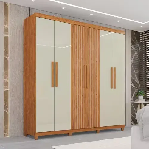 Guarda Roupa 100% MDF 6 portas 2 Gavetas Portugal