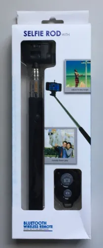 Bastão Selfie (Pau de Selfie) Selfie Rod Bluetooth Wireless Remote Novo na Caixa