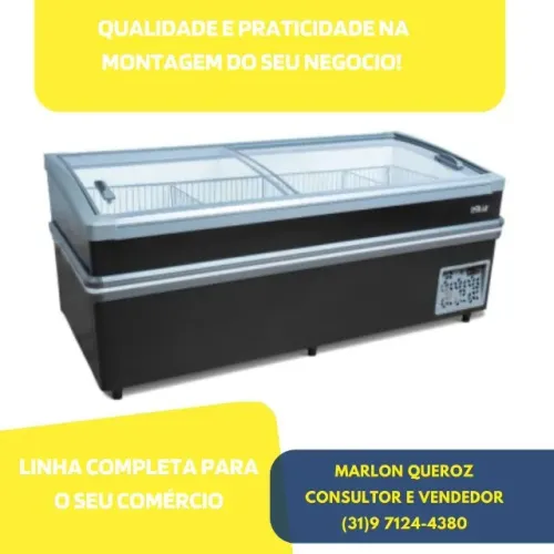 Ilha de Congelados 2M 940L Polar Plus