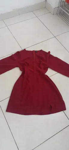 Vestido Vermelho Elegante
