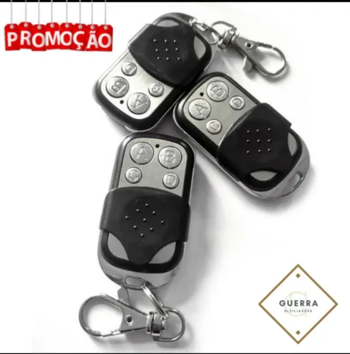Controle de portao de garagem Inox Copiador 