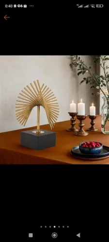 Escultura decorativa de metal <br>Facilito na Cohama e adjacências 