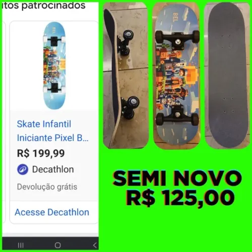 Skate infantil Pikel