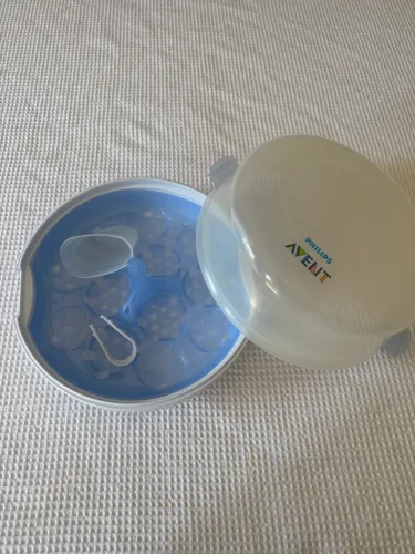 Esterilizador  de mamadeira microondas 