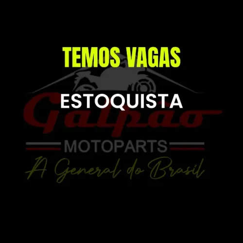 Estoquista - Loja de Moto Peças