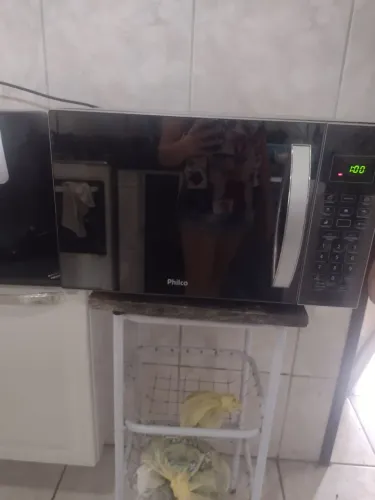 Microondas com defeito não está esquentando